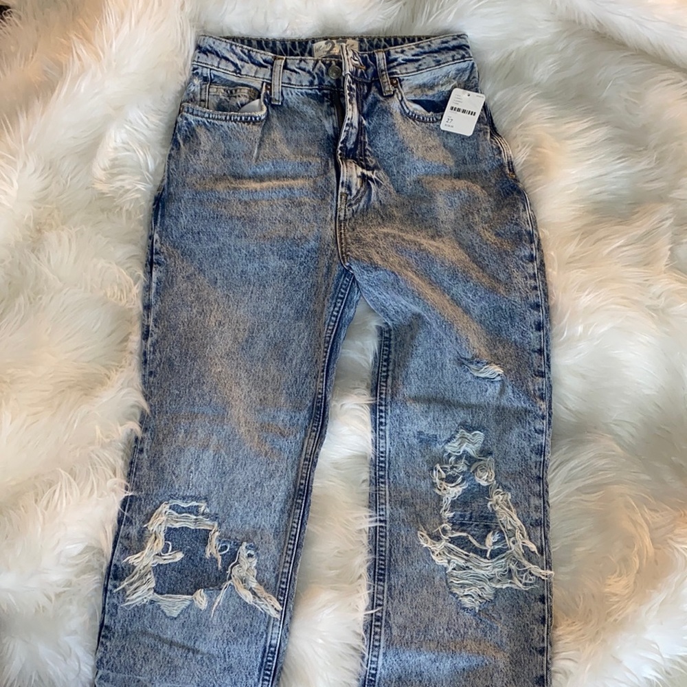 New Distressed Free People Jeans